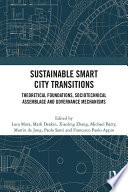 Sustainable Smart City Transitions Book