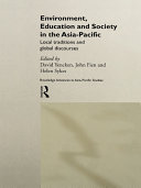 Environment, Education and Society in the Asia-Pacific