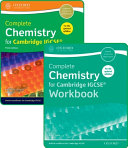 Complete Chemistry for Cambridge IGCSE (R) Student Book and Workbook Pack