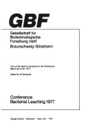 Conference Bacterial Leaching  1977