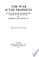 The War   the Prophets Book PDF