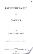 Enfranchisement of Women Book PDF