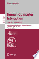 Human Computer Interaction  Users and Applications