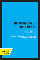The Sermons of John Donne  Volume X