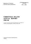 Christmas Island Annual Report
