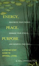 Energy  Peace  Purpose