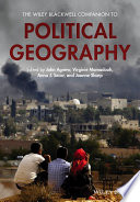 The Wiley Blackwell Companion to Political Geography Book