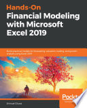 Hands On Financial Modeling with Microsoft Excel 2019 Book