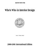 Who's who in Interior Design