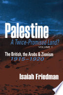 Palestine  A Twice Promised Land 