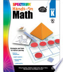 Spectrum Hands-On Math , Grade K