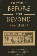 Rhetoric before and beyond the Greeks