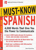 Must Know Spanish   Essential Words For A Successful Vocabulary Book