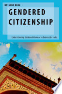 Gendered Citizenship Book PDF