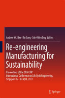 Re engineering Manufacturing for Sustainability