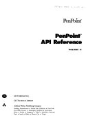 PenPoint API Reference