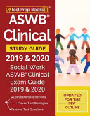 ASWB Clinical Study Guide 2019   2020 Book