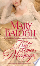 First Comes Marriage Book