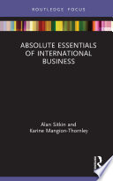 Absolute Essentials of International Business Book