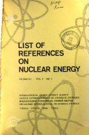 List of References on Nuclear Energy