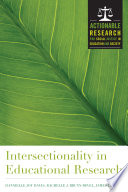 Intersectionality in Educational Research Book