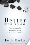 Better Under Pressure Book