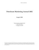 Petroleum Marketing Annual 2002