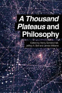 A Thousand Plateaus and Philosophy Book