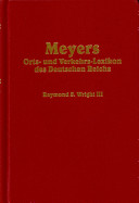 Meyers Orts- und Verkehrs-Lexikon des Deutschen Reichs