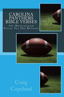 Carolina Panthers Bible Verses Book