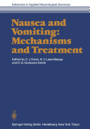 Pdf Nausea and Vomiting: Mechanisms and Treatment Telecharger