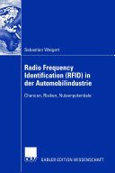 Radio Frequency Identification (RFID) in der Automobilindustrie