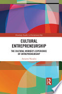 Cultural Entrepreneurship Book