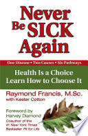 Book Never Be Sick Again Cover