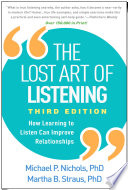 Lost Art of Listening  Third Edition Book
