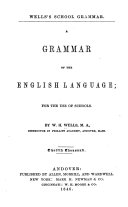 A Grammar of the English Language