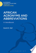 African Acronyms And Abbreviations