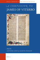 A Companion to James of Viterbo