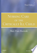 Nursing Care of the Critically Ill Child   E Book