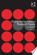 Writing Human Factors Research Papers