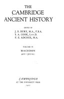 The Cambridge Ancient History ... Book John Bagnell Bury,Stanley Arthur Cook,Frank E. Adcock,Martin Percival Charlesworth,Norman Hepburn Baynes