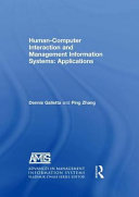 Human-Computer Interaction and Management Information Systems: Applications. Advances in Management Information Systems