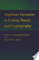 Algebraic Geometry In Coding Theory And Cryptography