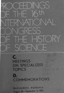 Actes Du ... Congrès International D'histoire Des Sciences