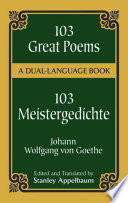 Johann Wolfgang Von Goethe Books, Johann Wolfgang Von Goethe poetry book