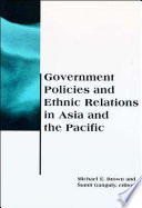 Government Policies and Ethnic Relations in Asia and the Pacific Book