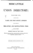 Merchantile Union Directory
