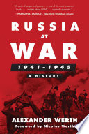 Russia at War  1941   1945 Book