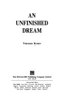 An Unfinished Dream