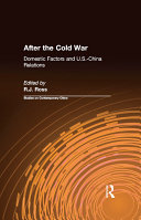 After the Cold War: Domestic Factors and U.S.-China Relations [Pdf/ePub] eBook